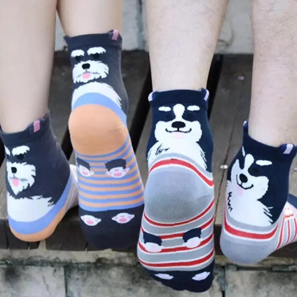 🆕Dark Gray Dog Socks